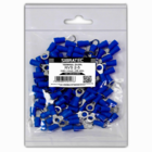 Kit Terminal Pré-isolado Olhal Rv | Cabo 2,5mm² | Furo Ø4,3mm